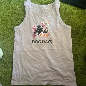 Life is good tank top size small, never worn